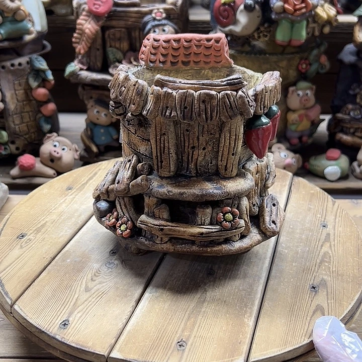 嘻哈多肉花盆百搭