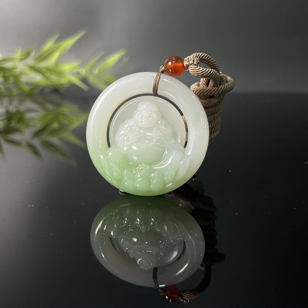 1123GC66141和田玉挂件