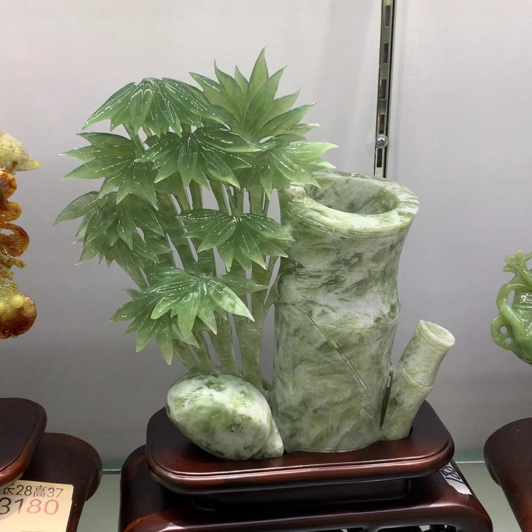 玉家居摆件手工雕刻