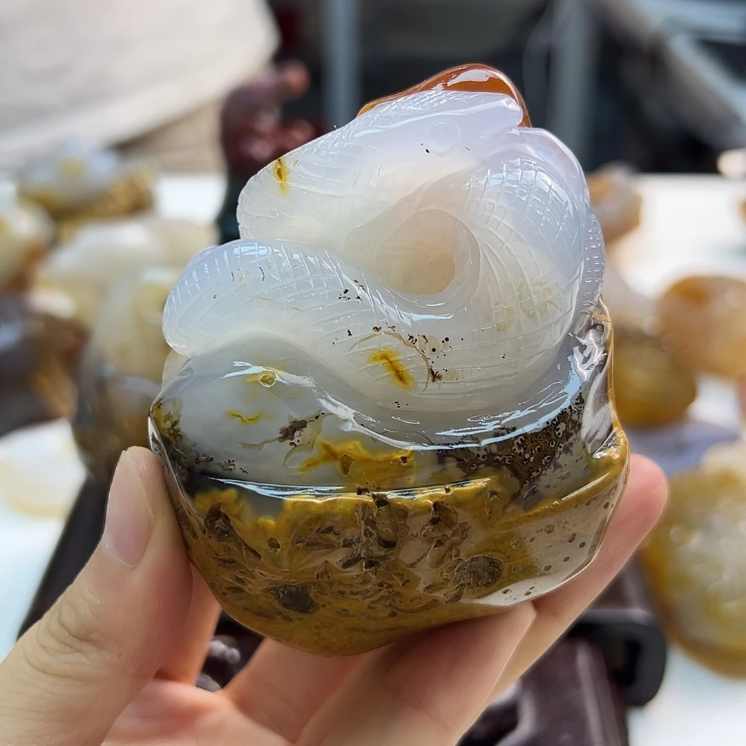 玛瑙/玉髓未镶嵌颈饰