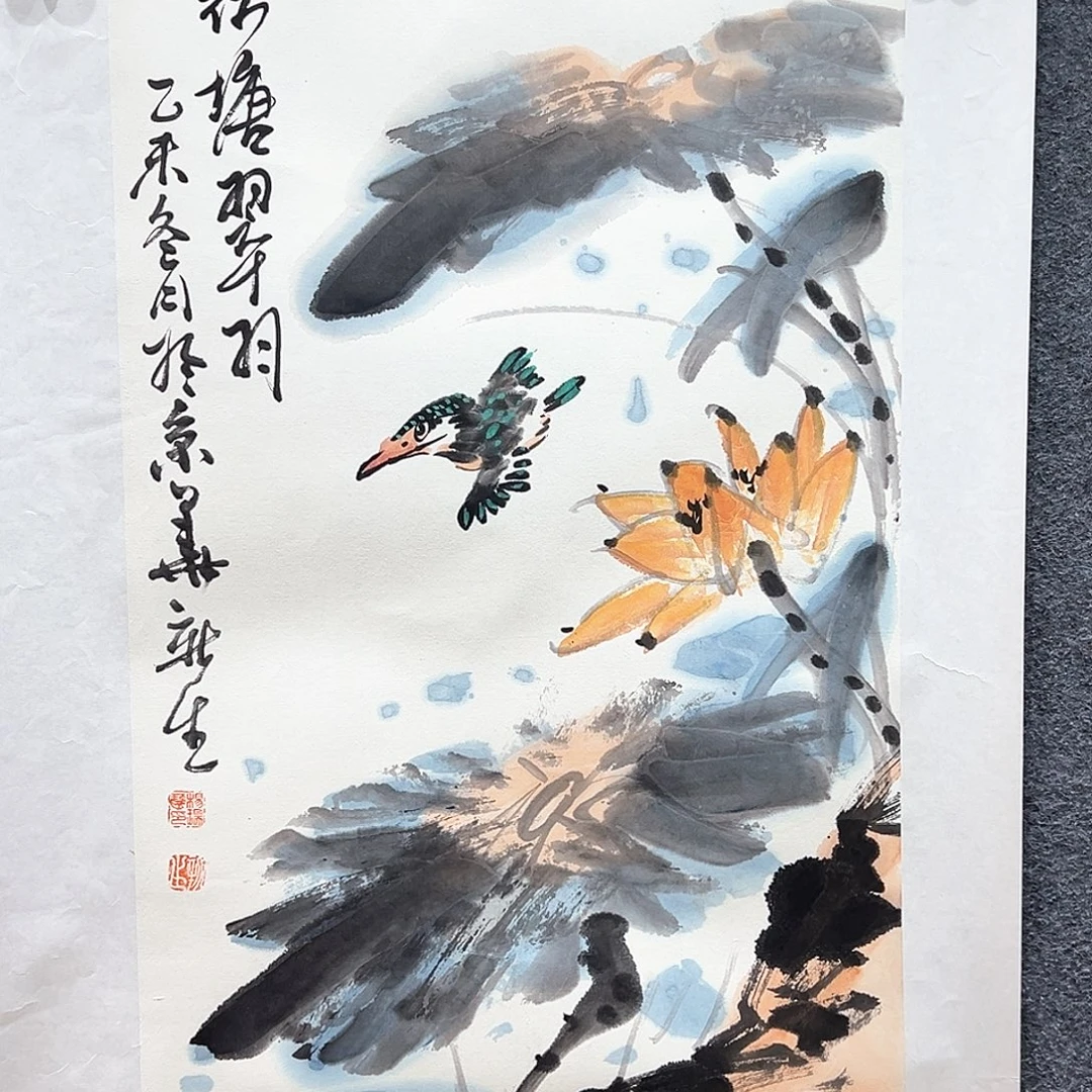 国画纯手绘系列画心