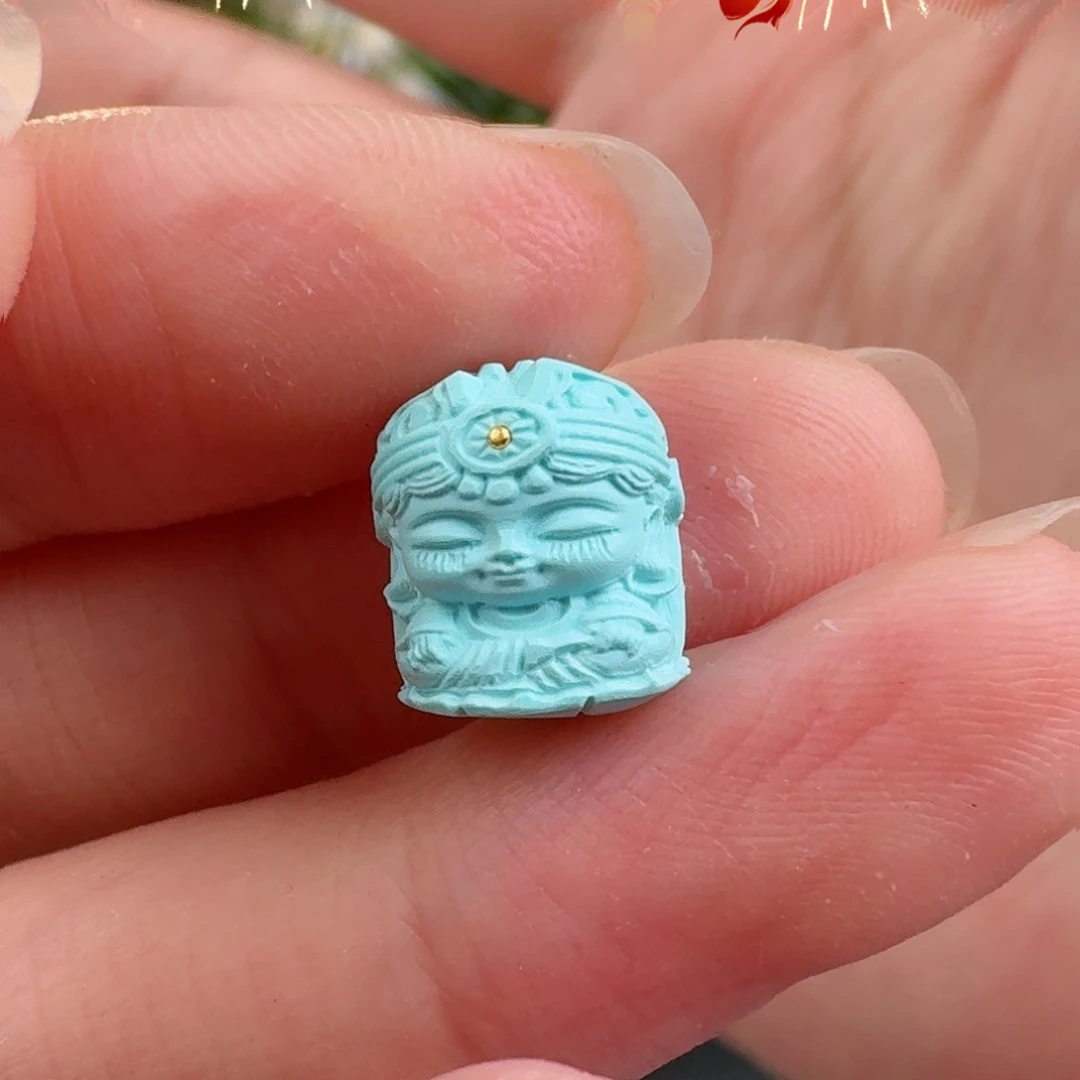 绿松石珠宝奇石未镶嵌