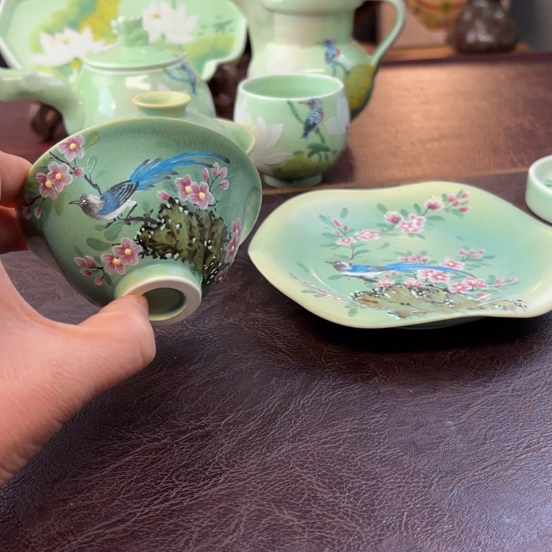 玉***麻景德镇纯手工工艺陶瓷