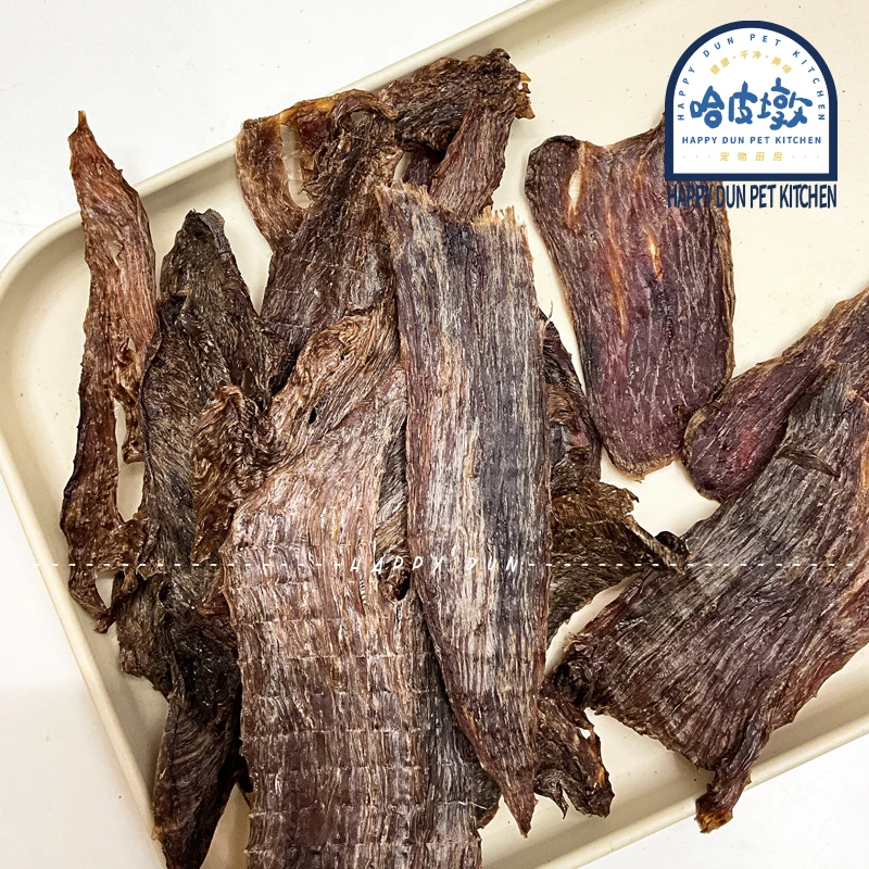 哈皮墩宠物新鲜鸵鸟肉干 后腿肉干 狗零食柯基泰迪比熊猫零食