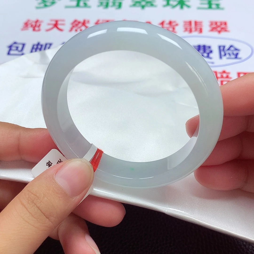 翡翠手镯未镶嵌天然缅甸A货翡翠手镯
