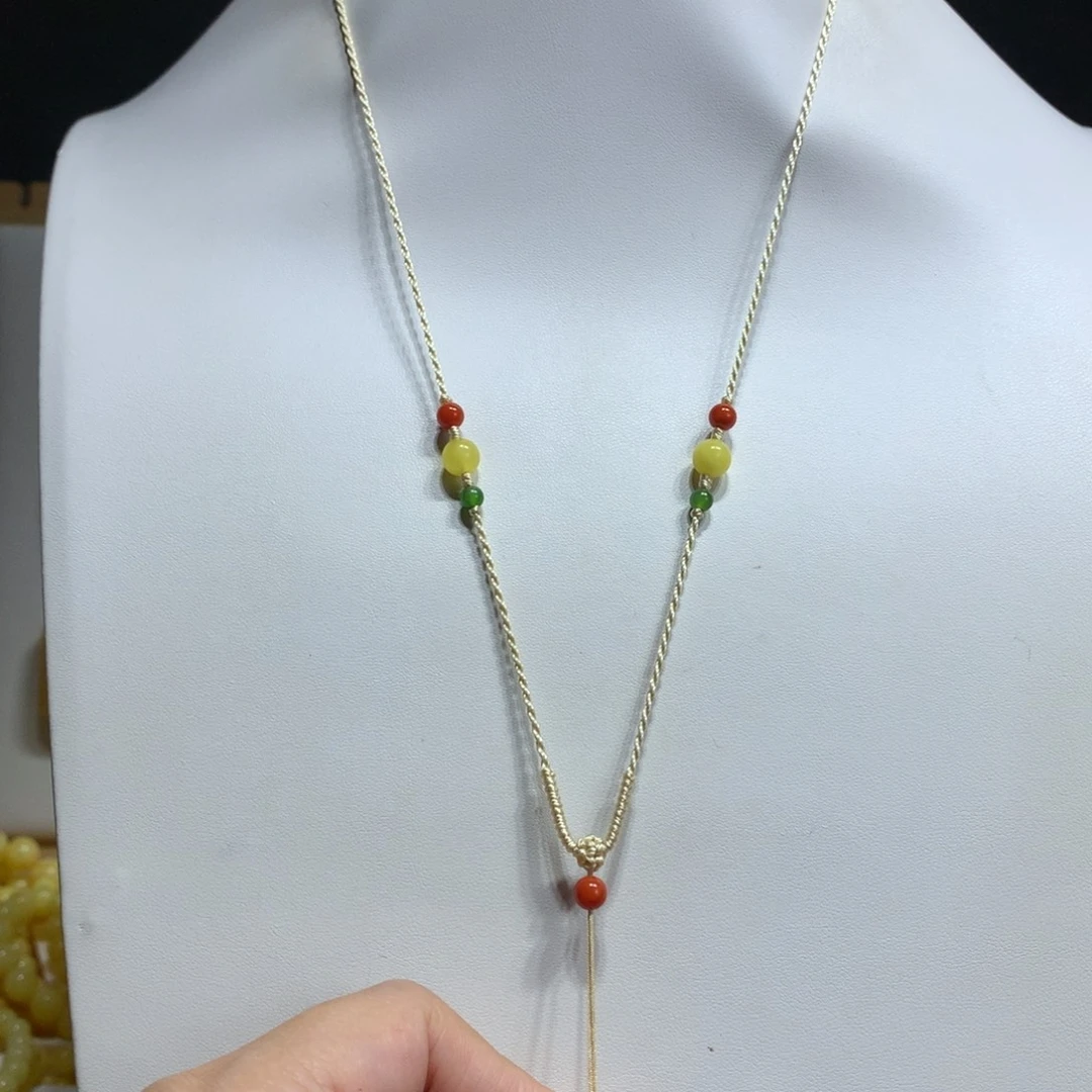蜜蜡未镶嵌颈饰特价挂绳