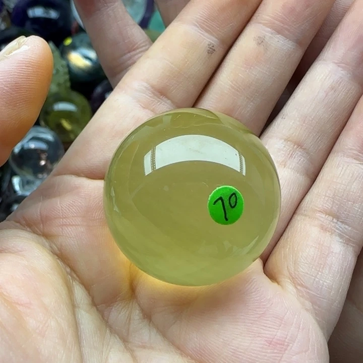 珠宝半成品未镶嵌水晶3.21厘米