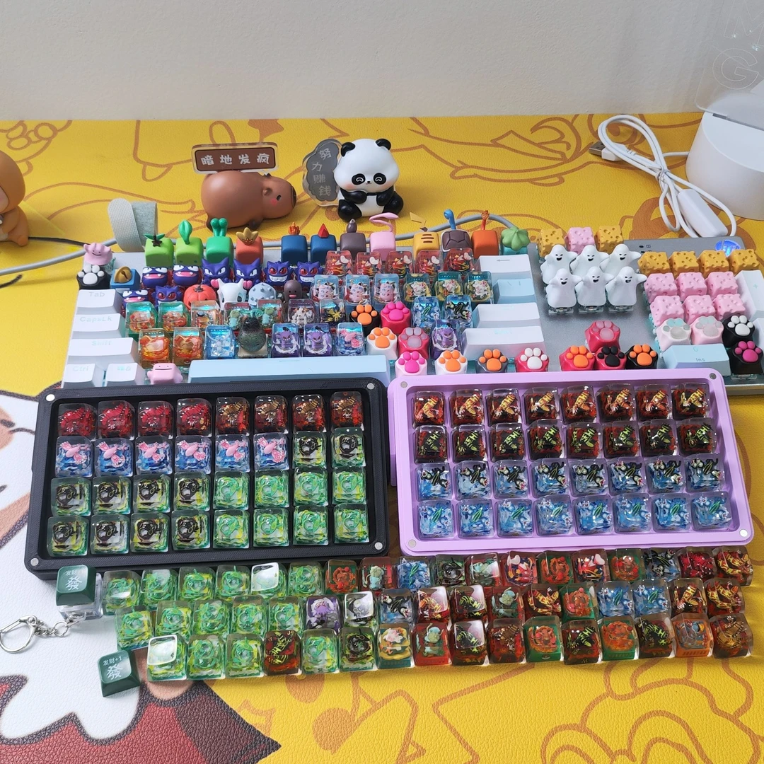 潮玩工作室键帽 2 个（直播间讲解）