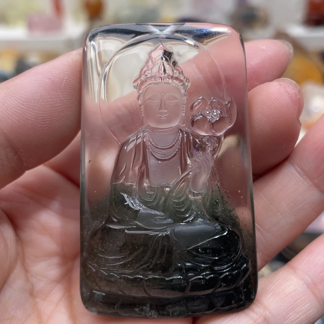 水晶颈饰未镶嵌定制