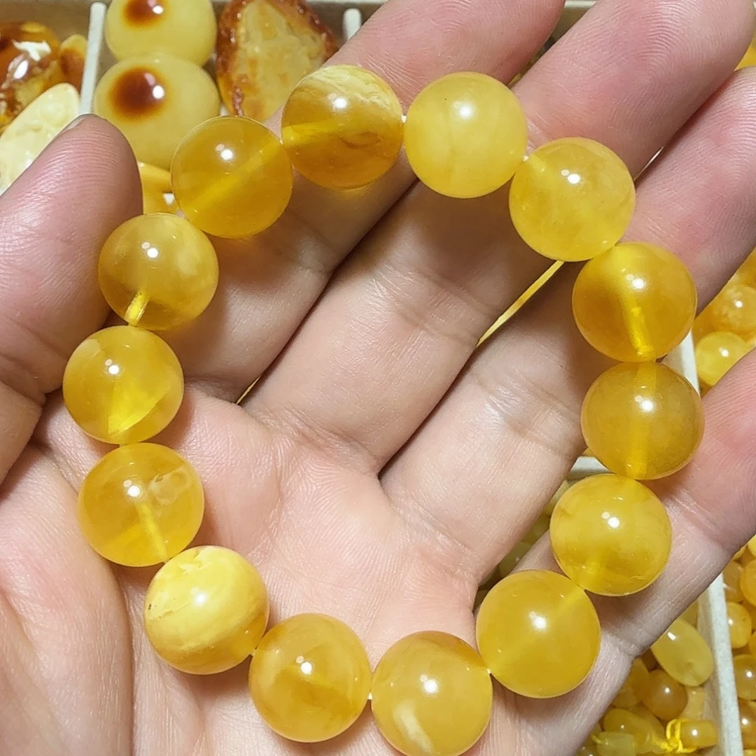 琥珀未镶嵌裸石成品