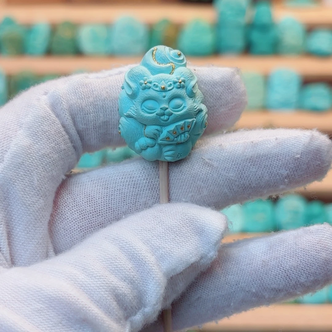 绿松石未镶嵌配饰