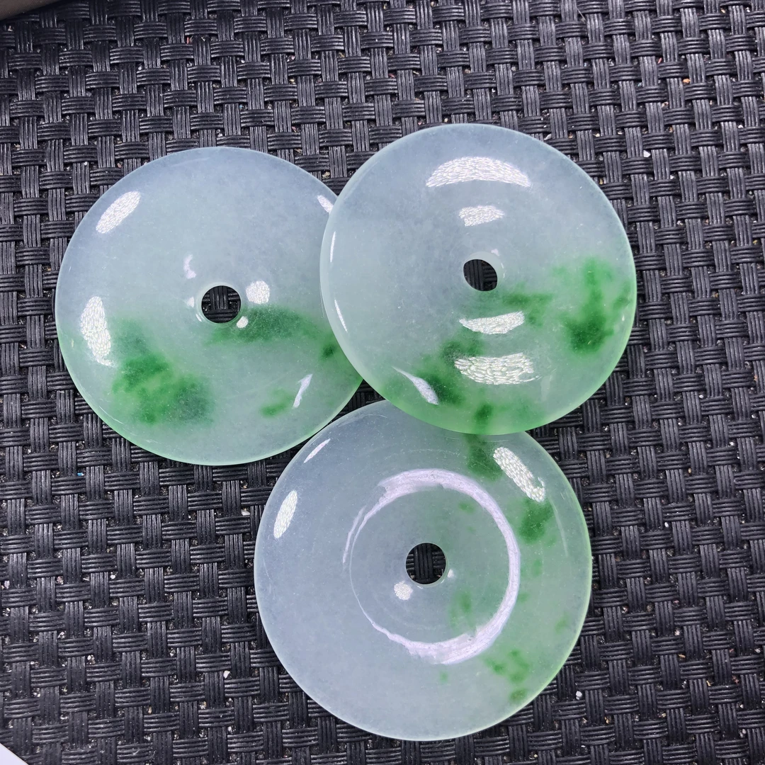 绿色平安扣吊坠发一个L62