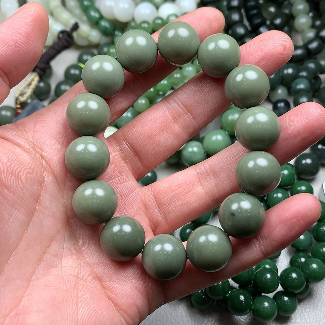 和田玉手链未镶嵌