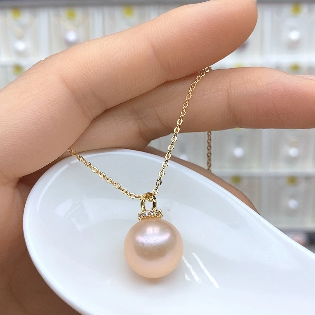 淡水珍珠合金颈饰