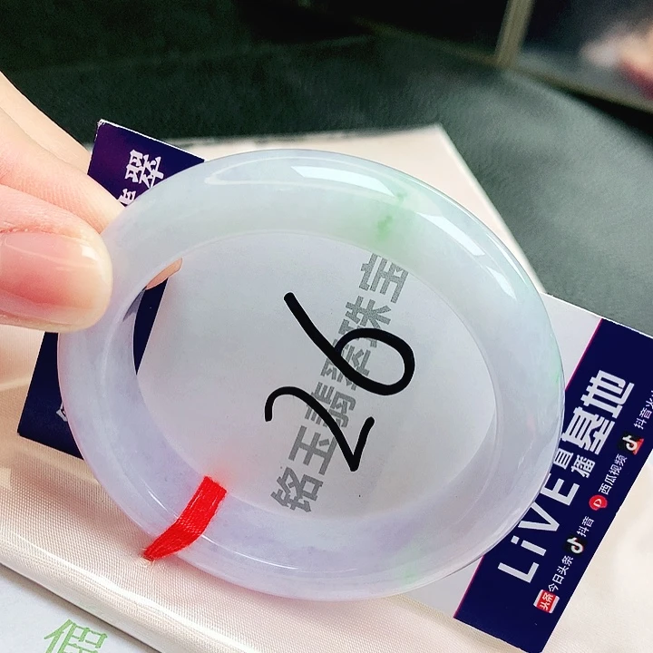 翡翠未镶嵌手镯缅甸天然a货翡翠手镯