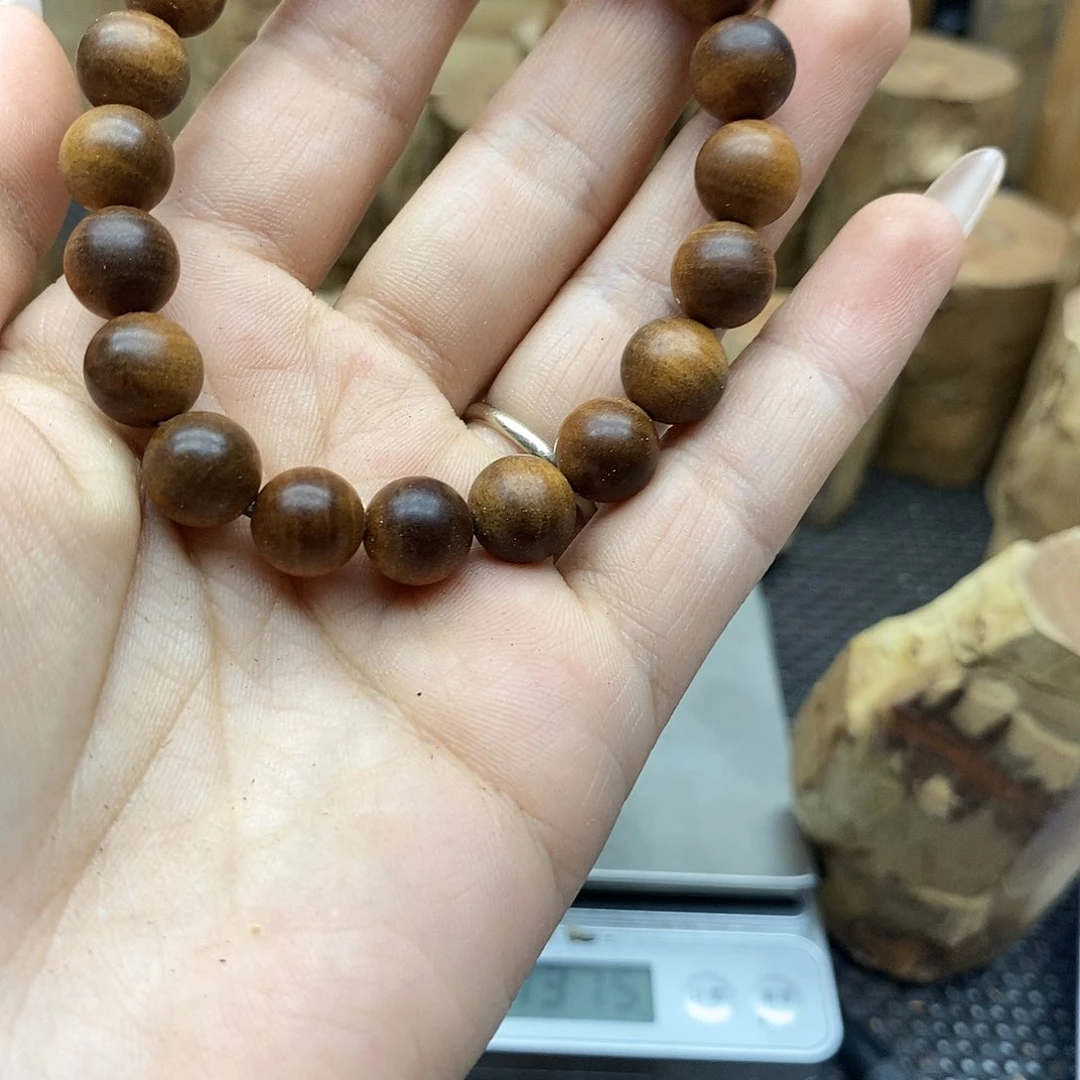 木灵**渊老山檀香1.0单圈木料