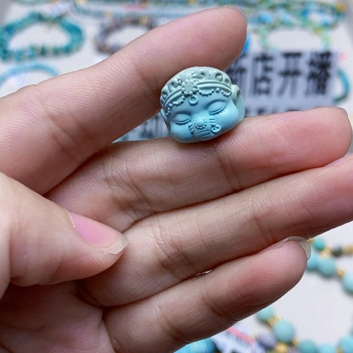 绿松石未镶嵌挂件171