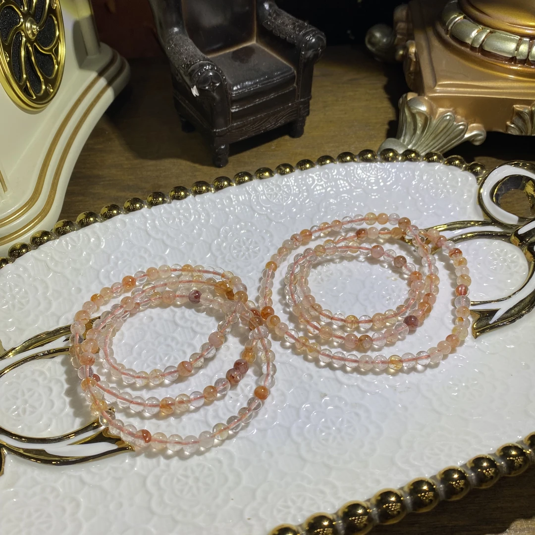 D559-天然胶花水晶多圈手串-多样性发其一