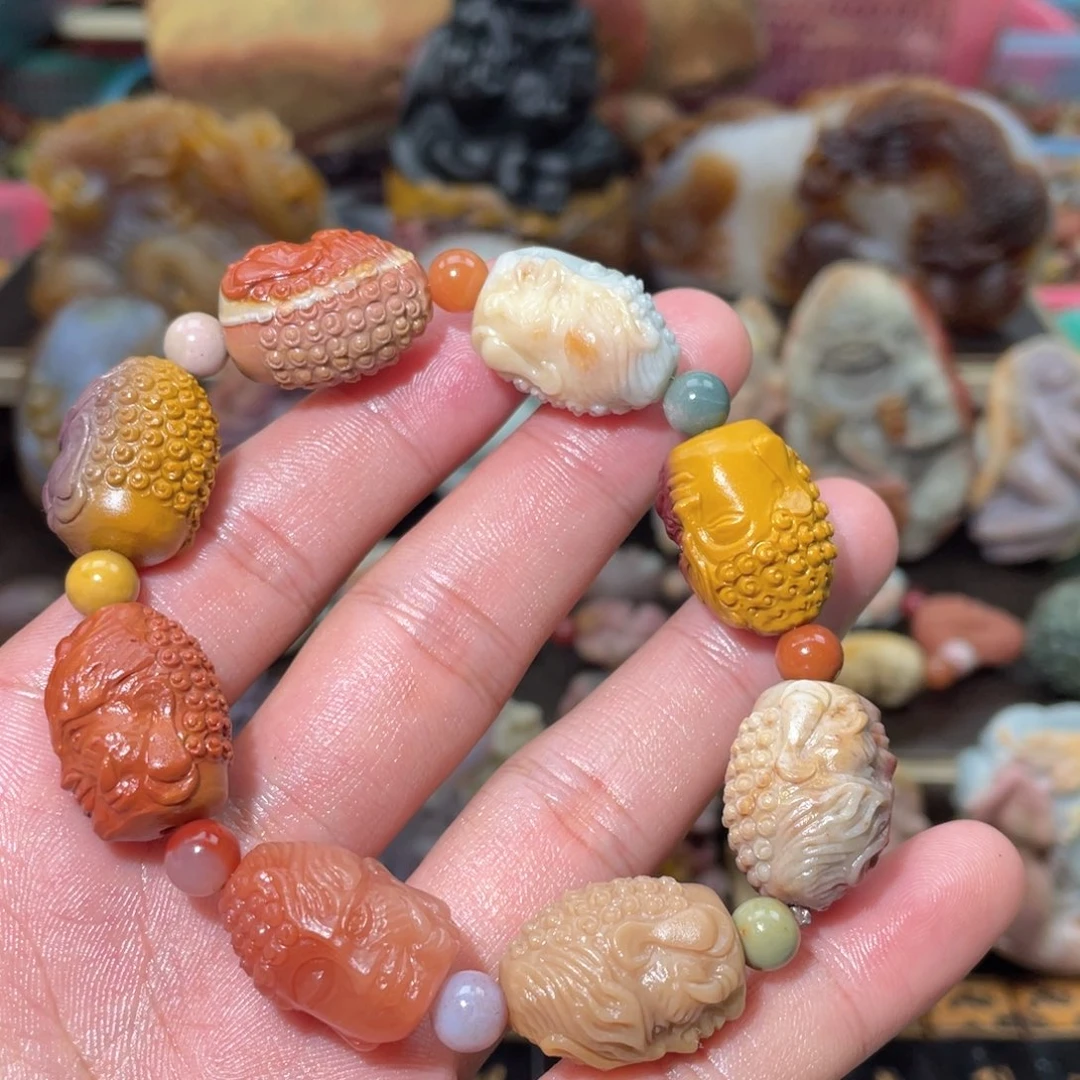 石英质玉未镶嵌手串