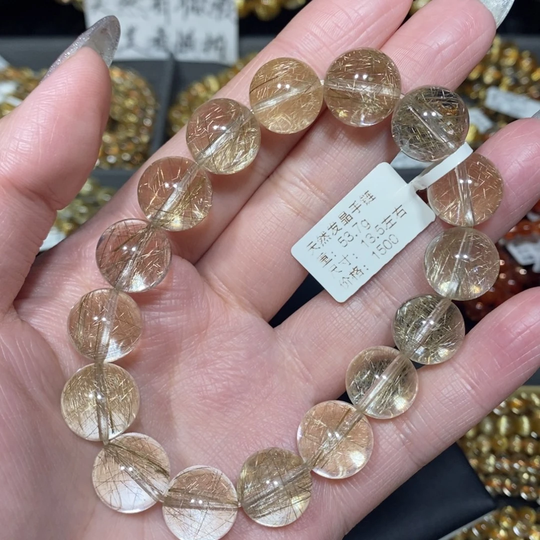 水晶手链未镶嵌A****?青