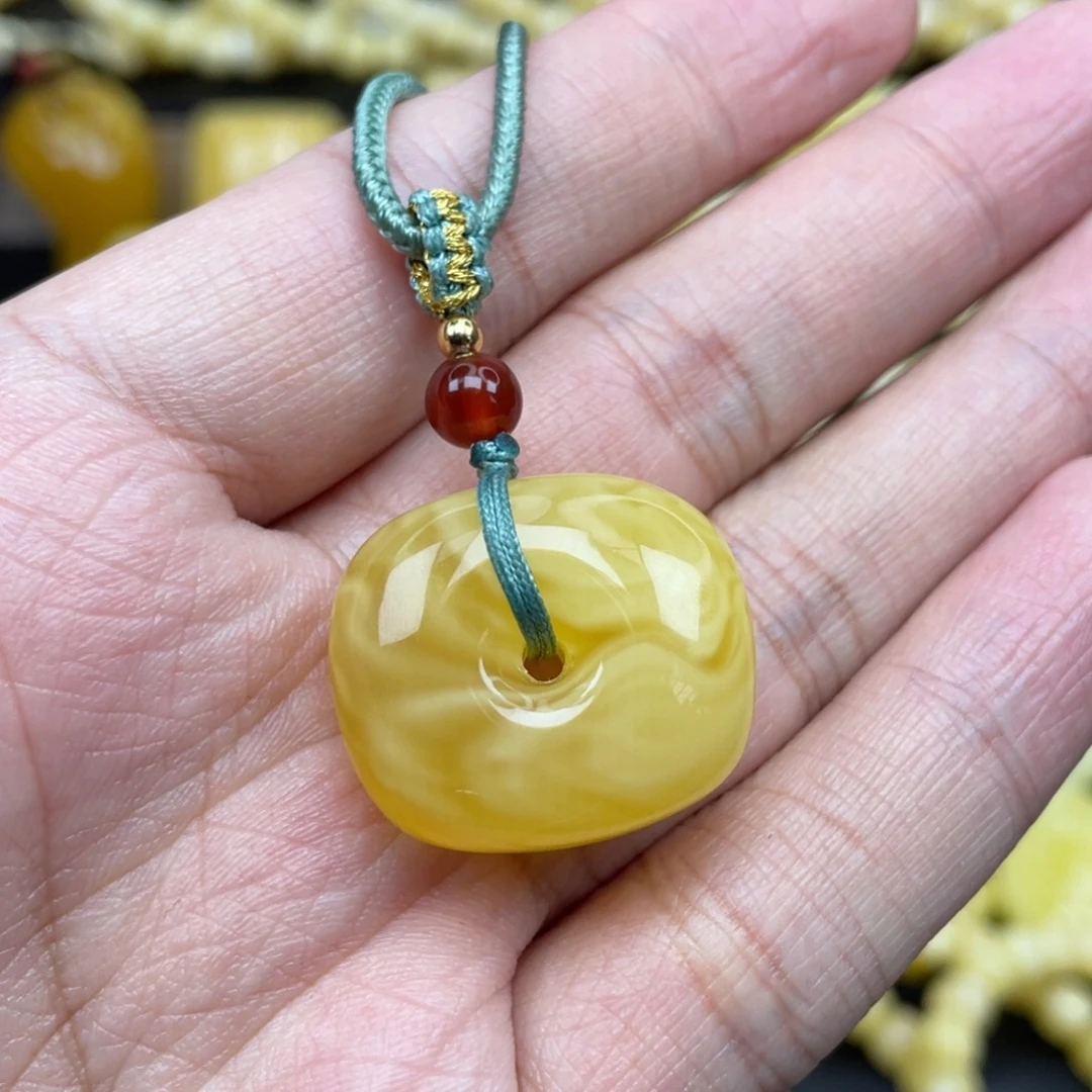 琥珀未镶嵌裸石琥珀蜜蜡