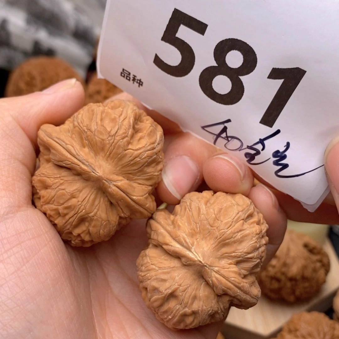 文玩核桃把件581高40，全包