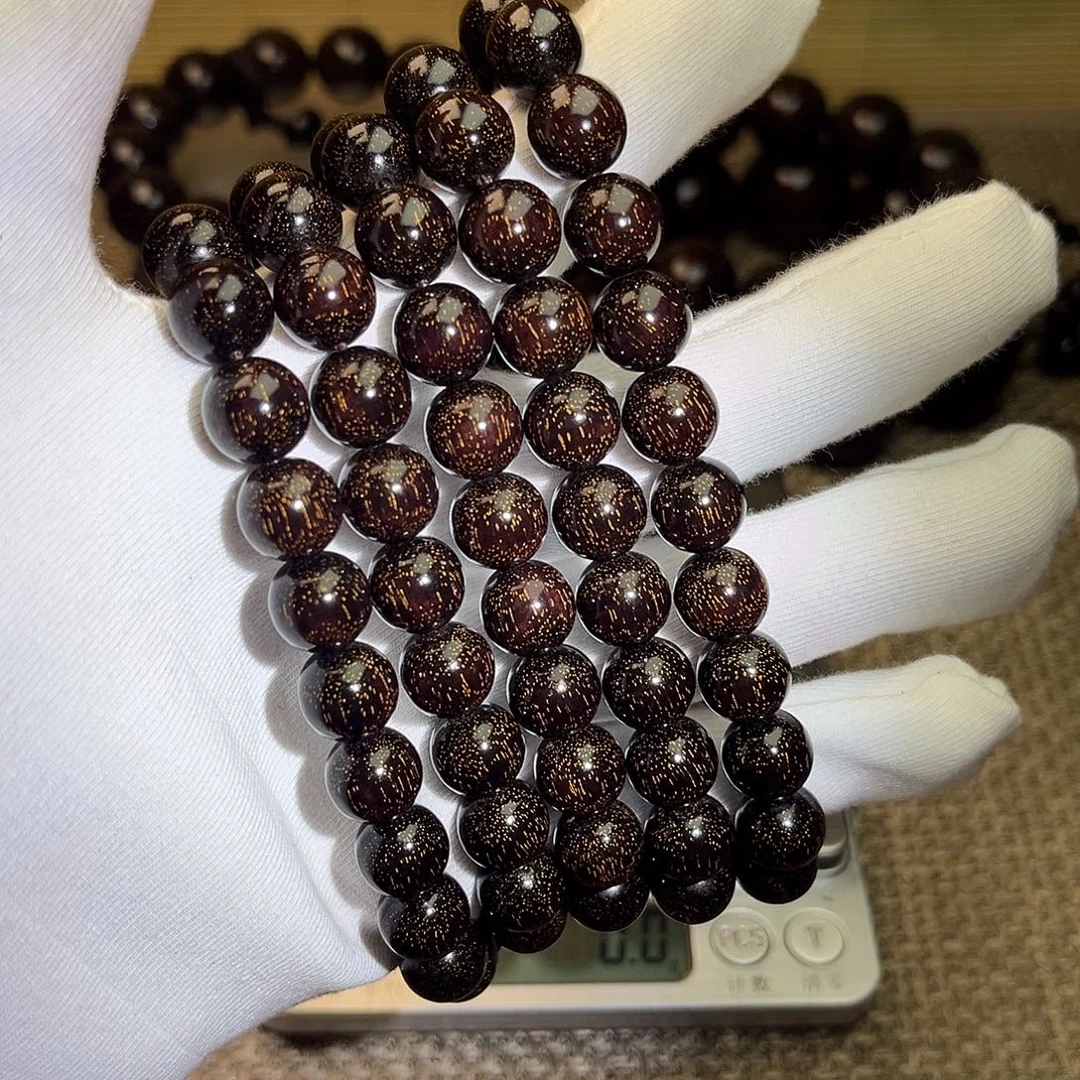 檀香紫檀（小叶紫檀）1.0 108颗 满星