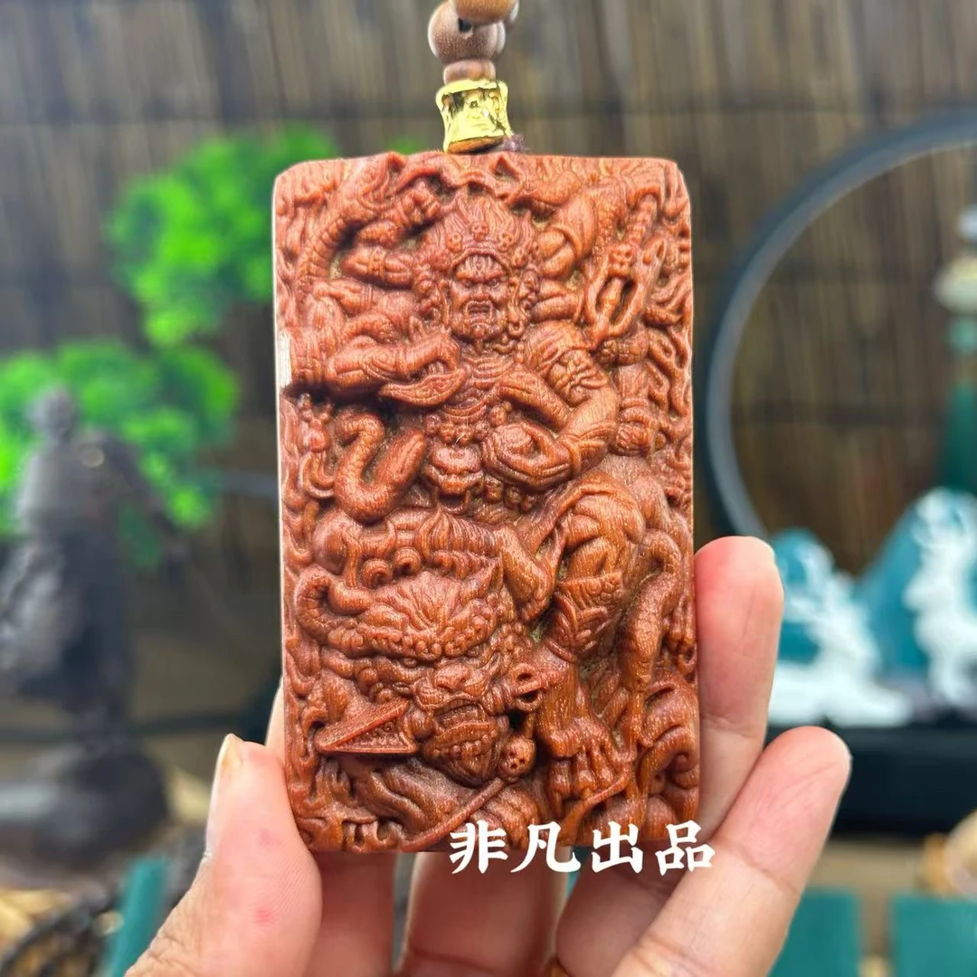 沉香木血月星空大黑天-108 越南红土沉香木原木