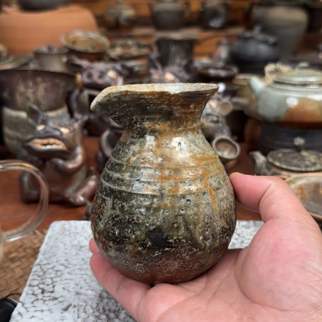 一***的柴烧的好看器物啦