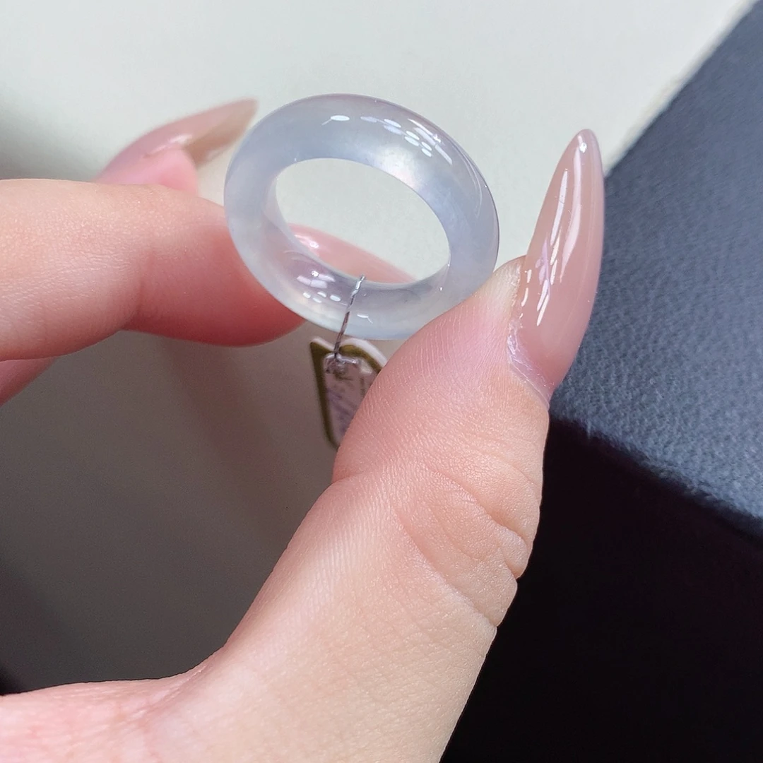 翡翠未镶嵌戒指11-12号