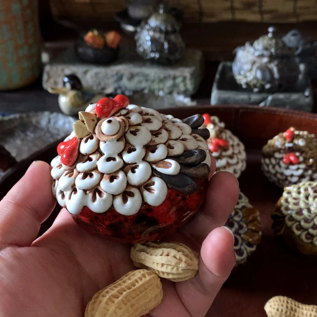 杯老***锅手工制作柴烧茶具