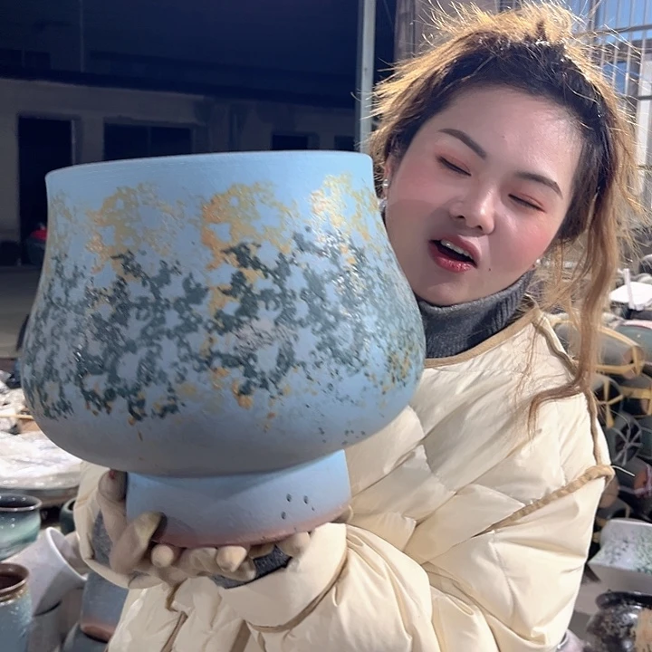 正品口22高25花盆