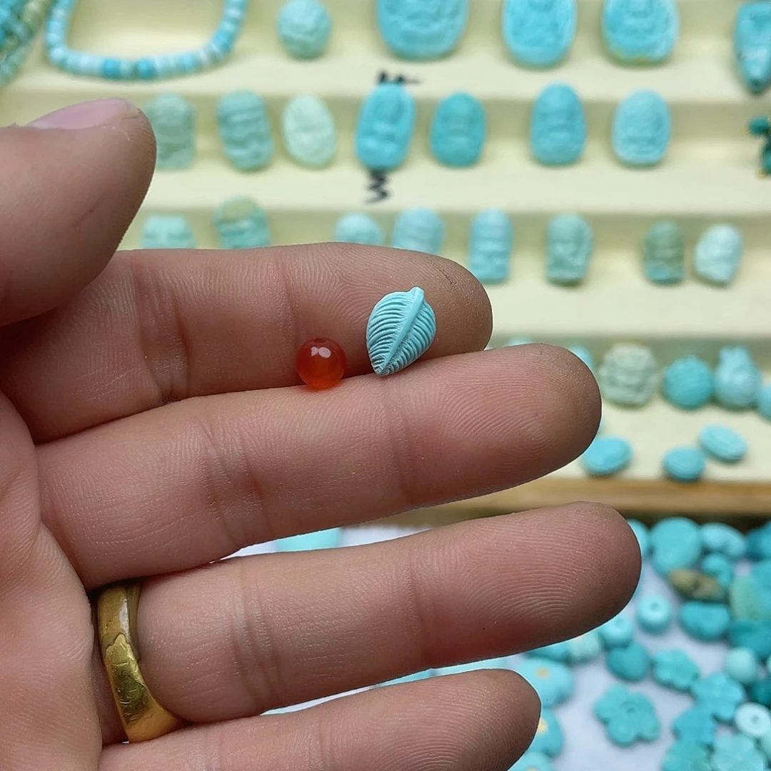 南红玛瑙颈饰未镶嵌唐**?219