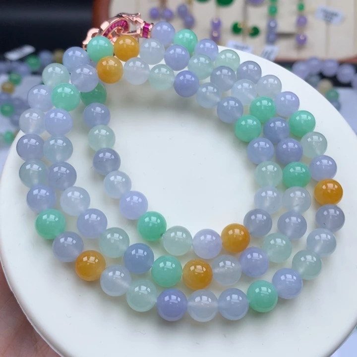 毛衣链未镶嵌翡翠