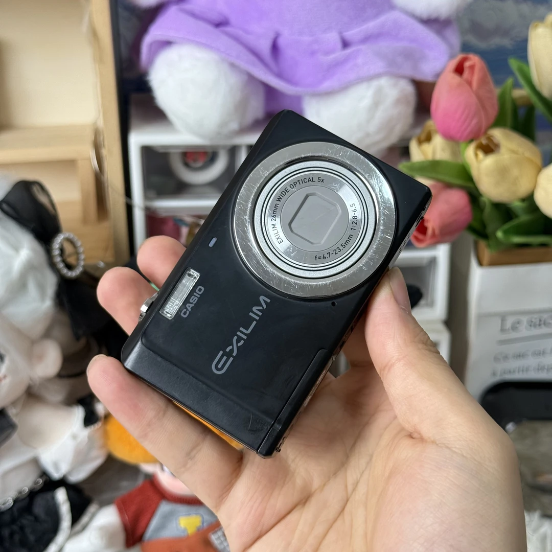 9新 Casio/卡西欧 卡西欧zs5网红机人像神器冷白皮柔焦适新手带配