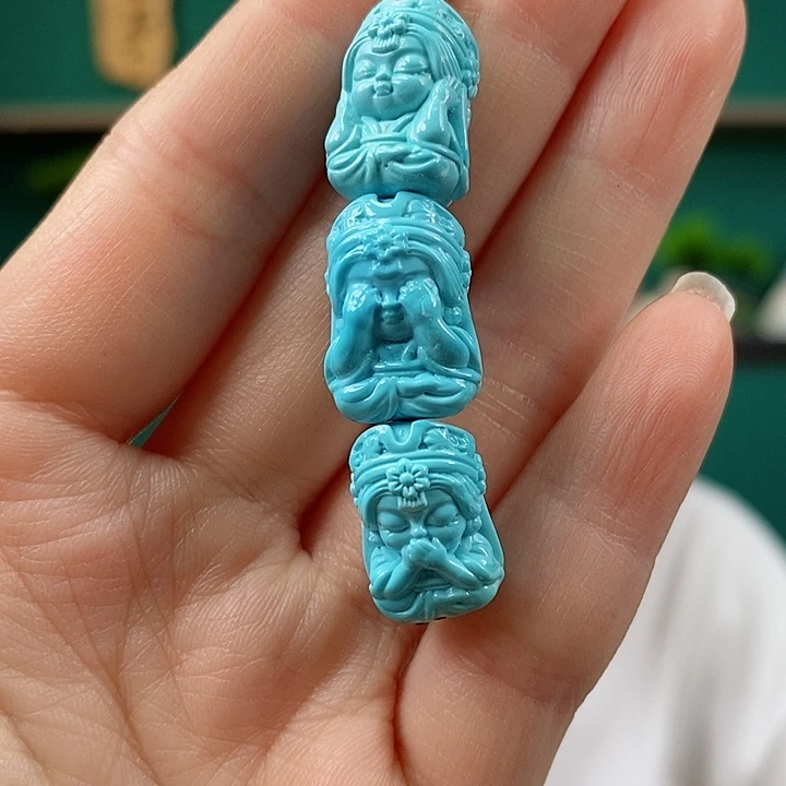 未镶嵌绿松石珠宝奇石