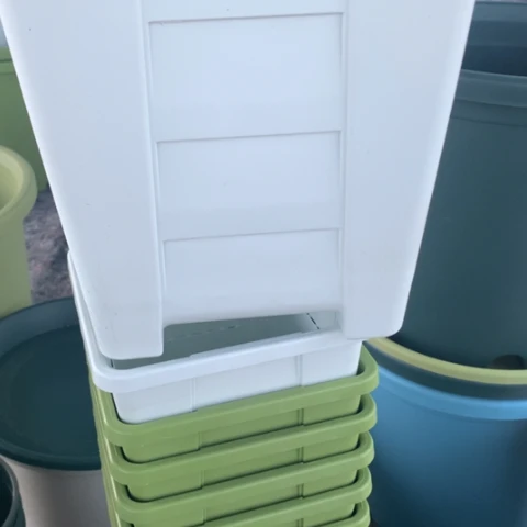 红陶22白方无托3个