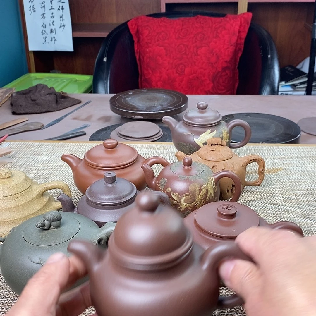 紫砂茶壶劉*哥黄龙山原矿紫砂泥