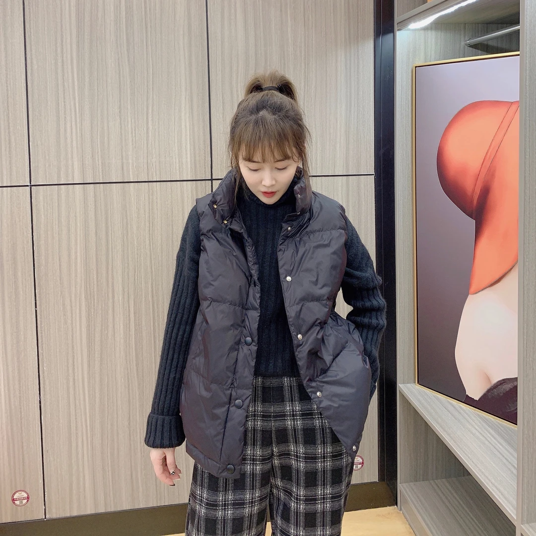 小允姐姐2021初冬新款XY6235休闲经典羽绒马甲