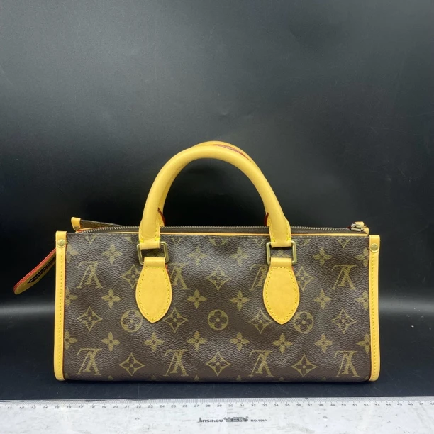 95新 LouisVuitton/路易威登 三角金球手提包/12947 配皮后换