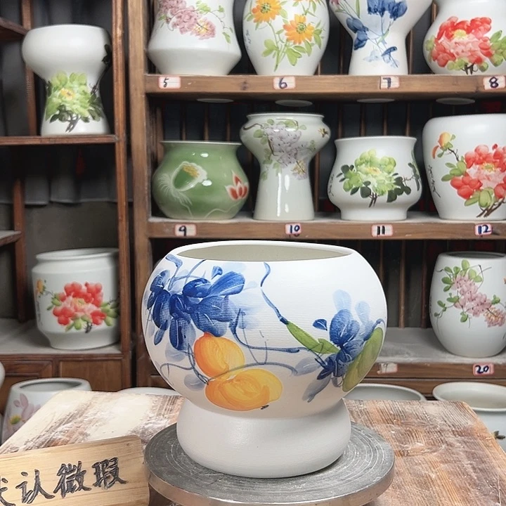 摆件1黄户新款陶瓷大