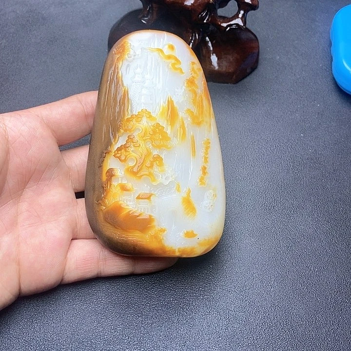 和田玉挂件未镶嵌N