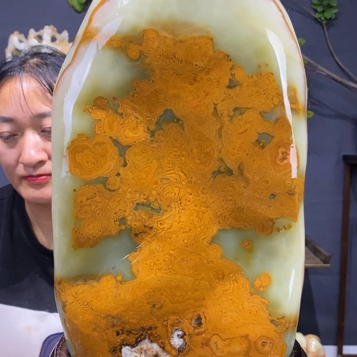 石材精品古青石摆件