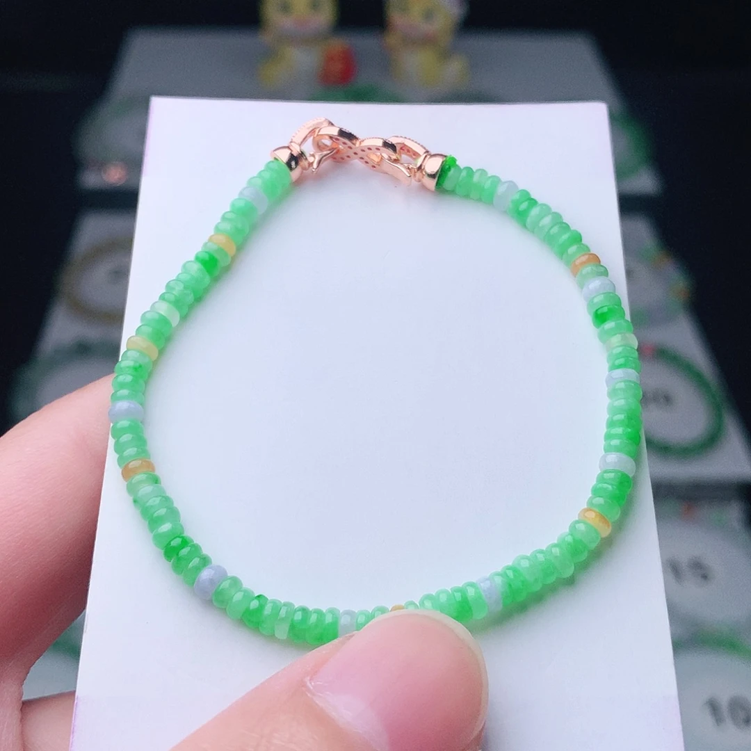 翡翠未镶嵌手链翡翠