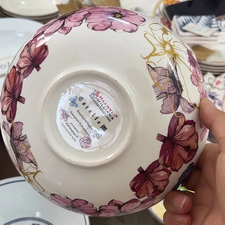 新骨瓷四个窝窝7.5寸微瑕完美主义者慎拍