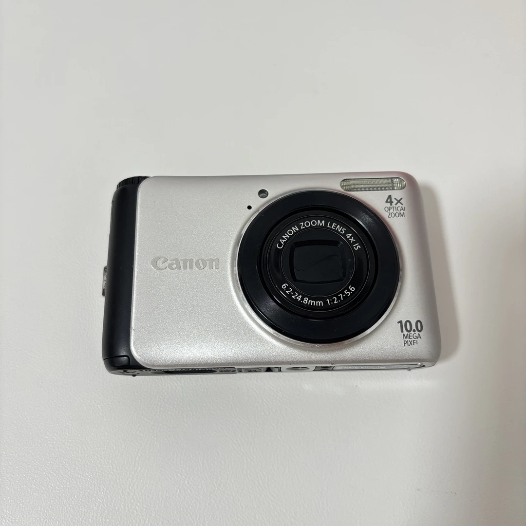 95新 Canon/佳能 A3000银色相机1600万像素5倍光学变焦冷白清透
