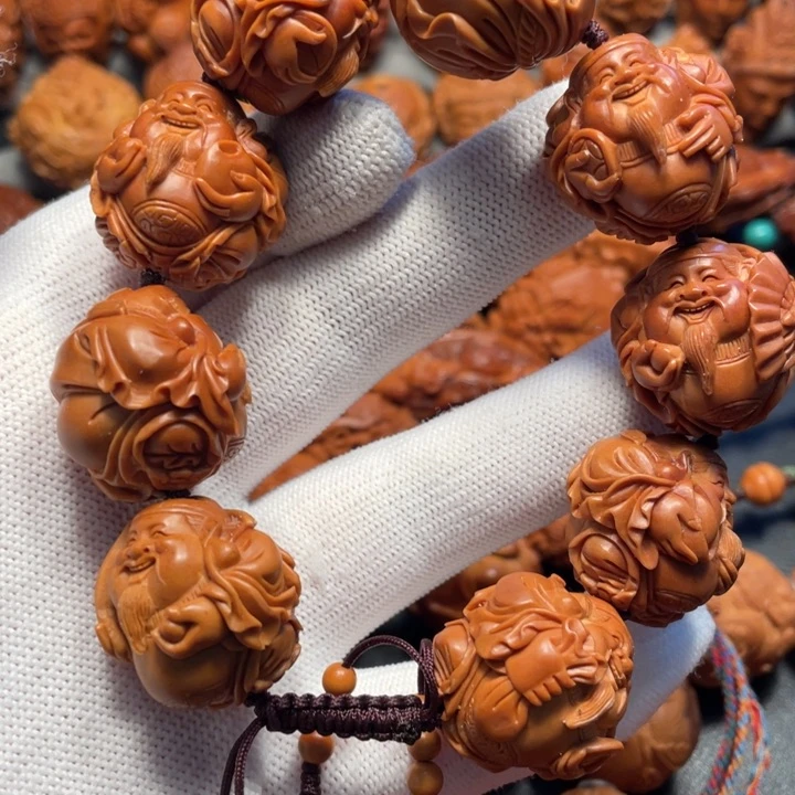 【闪购商品】橄榄核手串/手链财神。