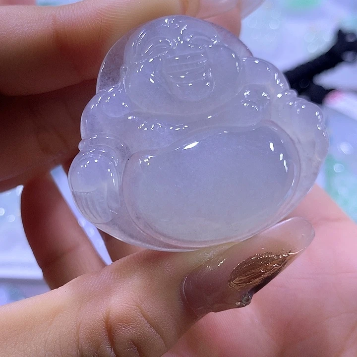颈饰未镶嵌翡翠天然翡翠A货吊坠