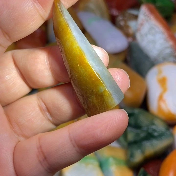 翡翠未镶嵌挂件缅甸翡翠
