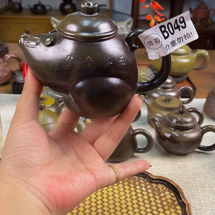 我***明柴燒壺泡茶香柴燒壺泡茶香